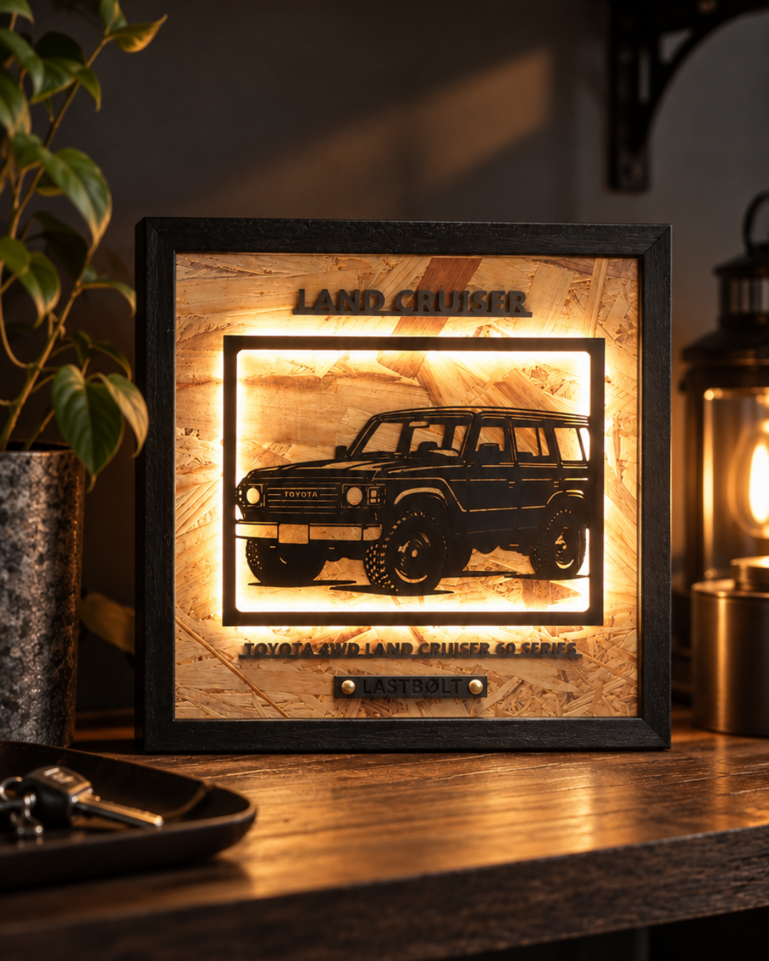 SQUARE| Car Frame Art