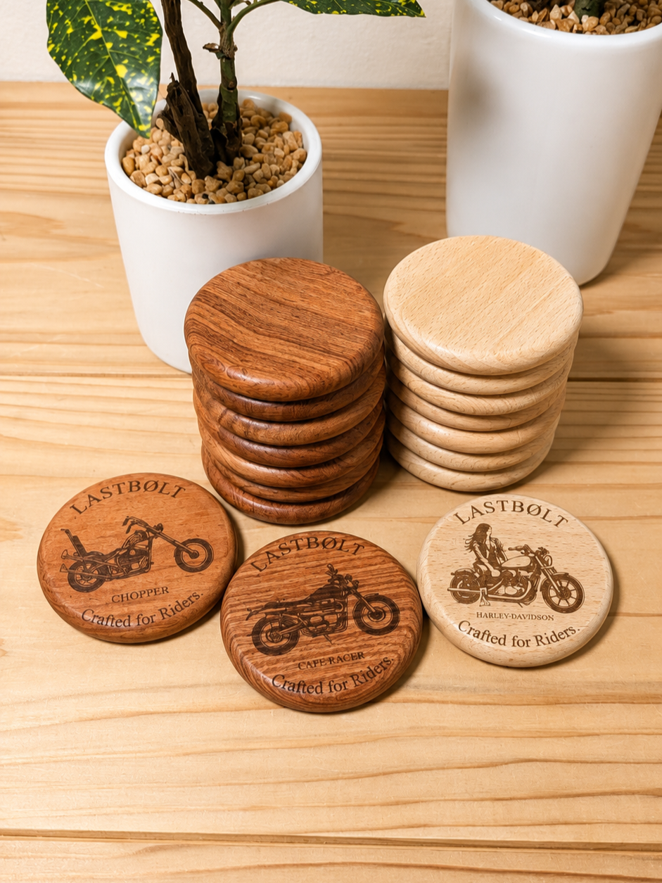 【Natural】Motorcycle Custom Magnetic Bottle Opener