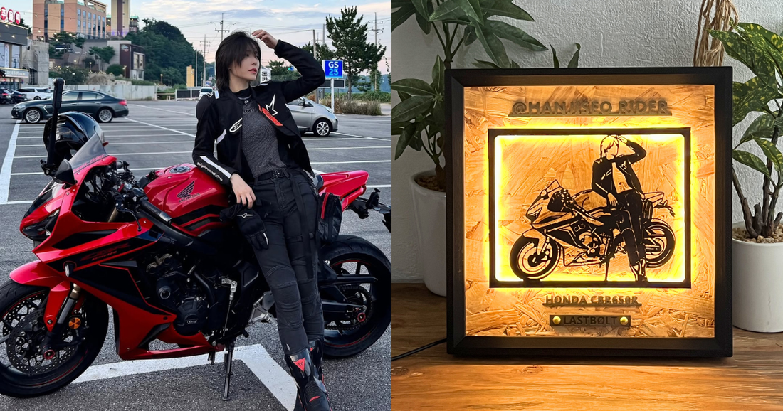 Honda CBR650R / Memory Light Frame Art