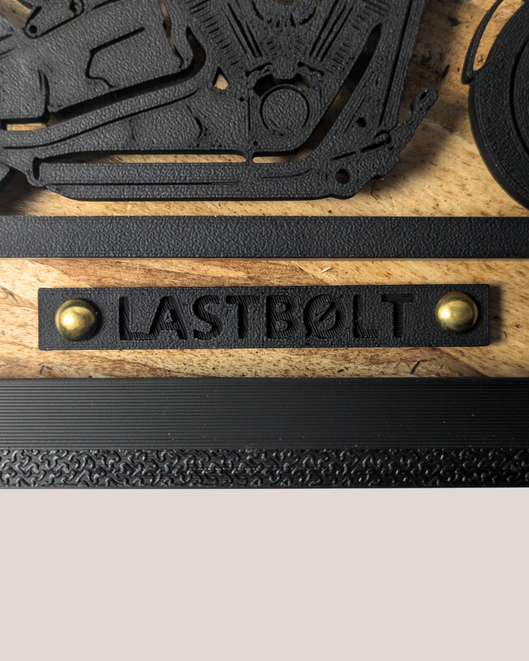 LASTBØLT Motorcycle Light Frame Art