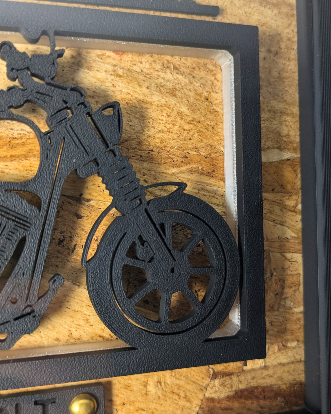 LASTBØLT Motorcycle Light Frame Art