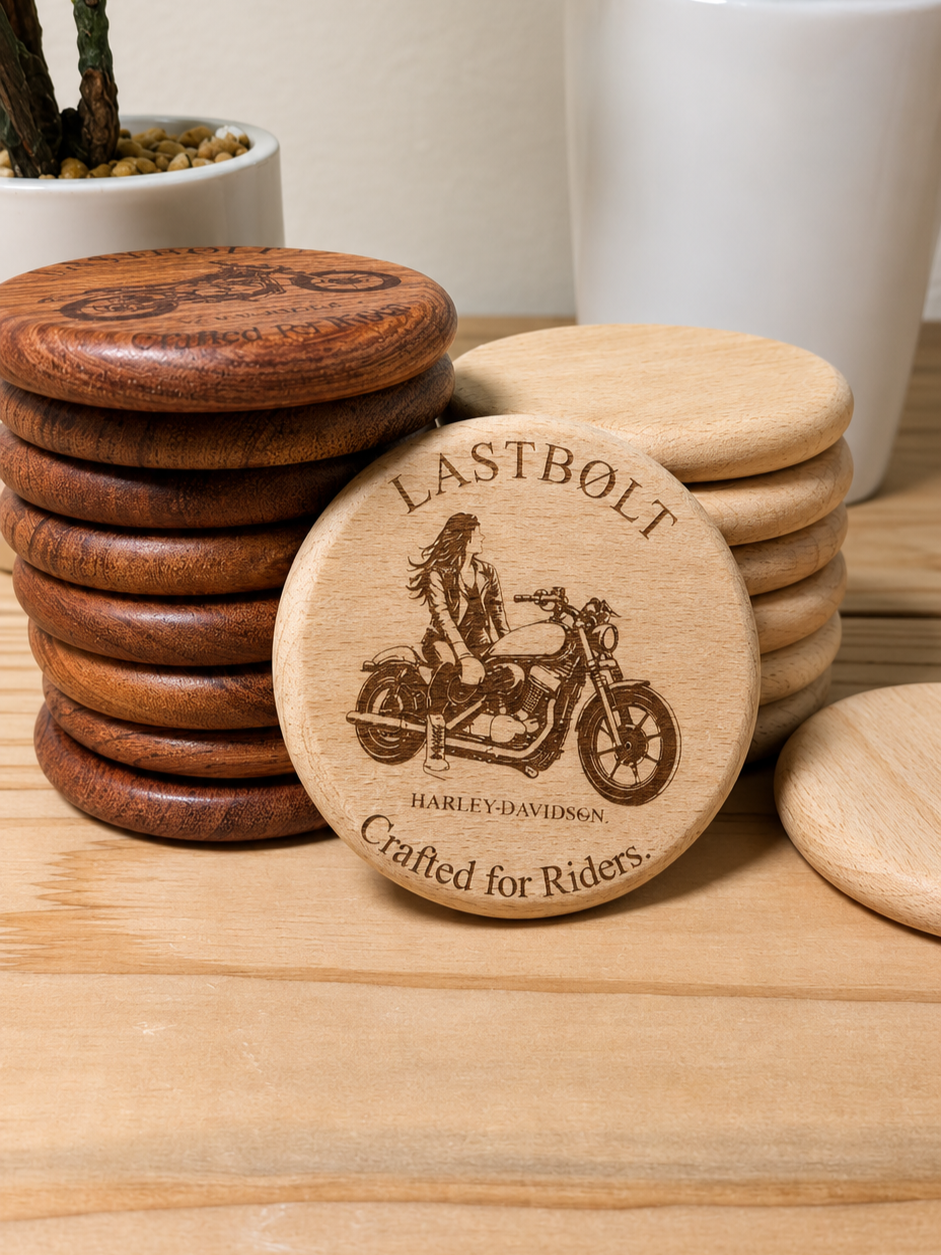 【Natural】Motorcycle Custom Magnetic Bottle Opener