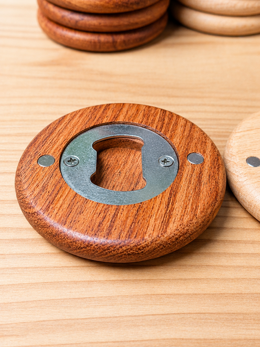 【Brown】Motorcycle Custom Magnetic Bottle Opener｜カスタムボトルオープナー