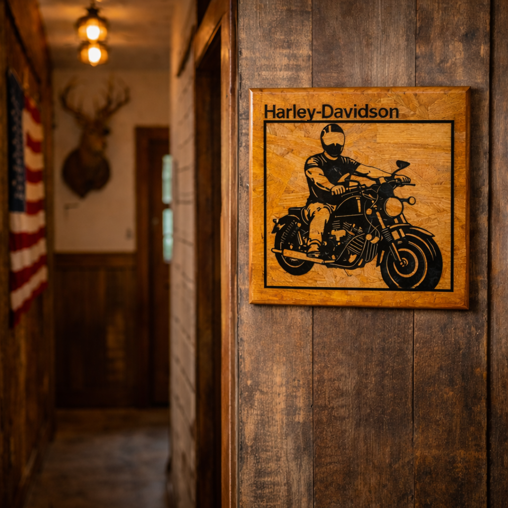 RIDER EDITION – Motorcycle Frame Art