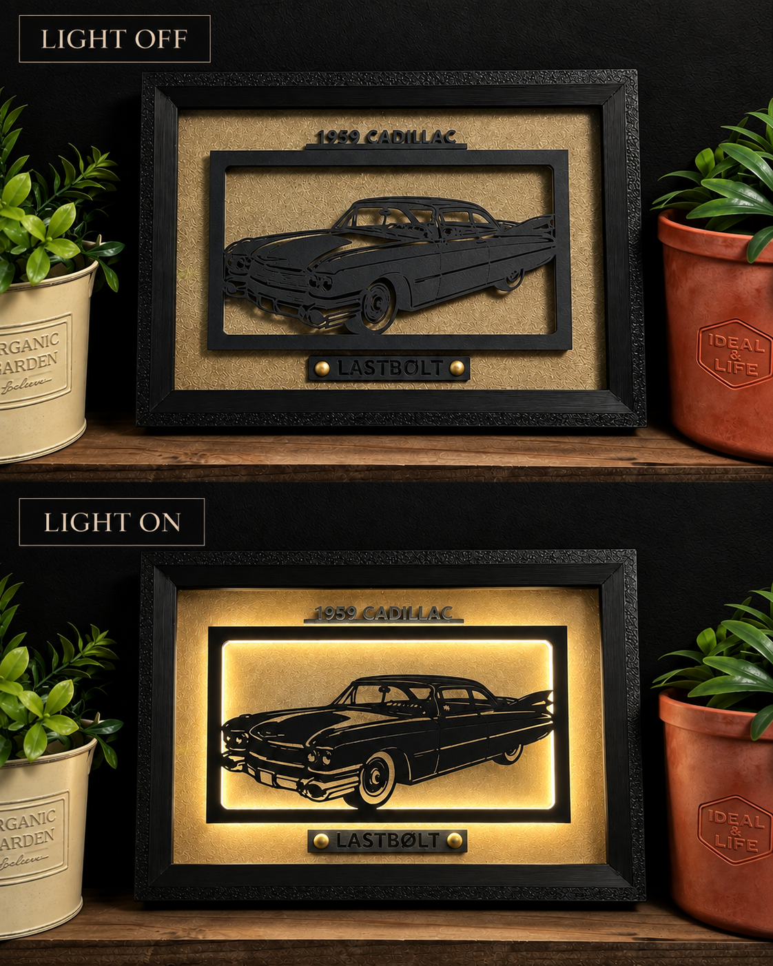 WIDE LIGHT ｜ Car Frame Art
