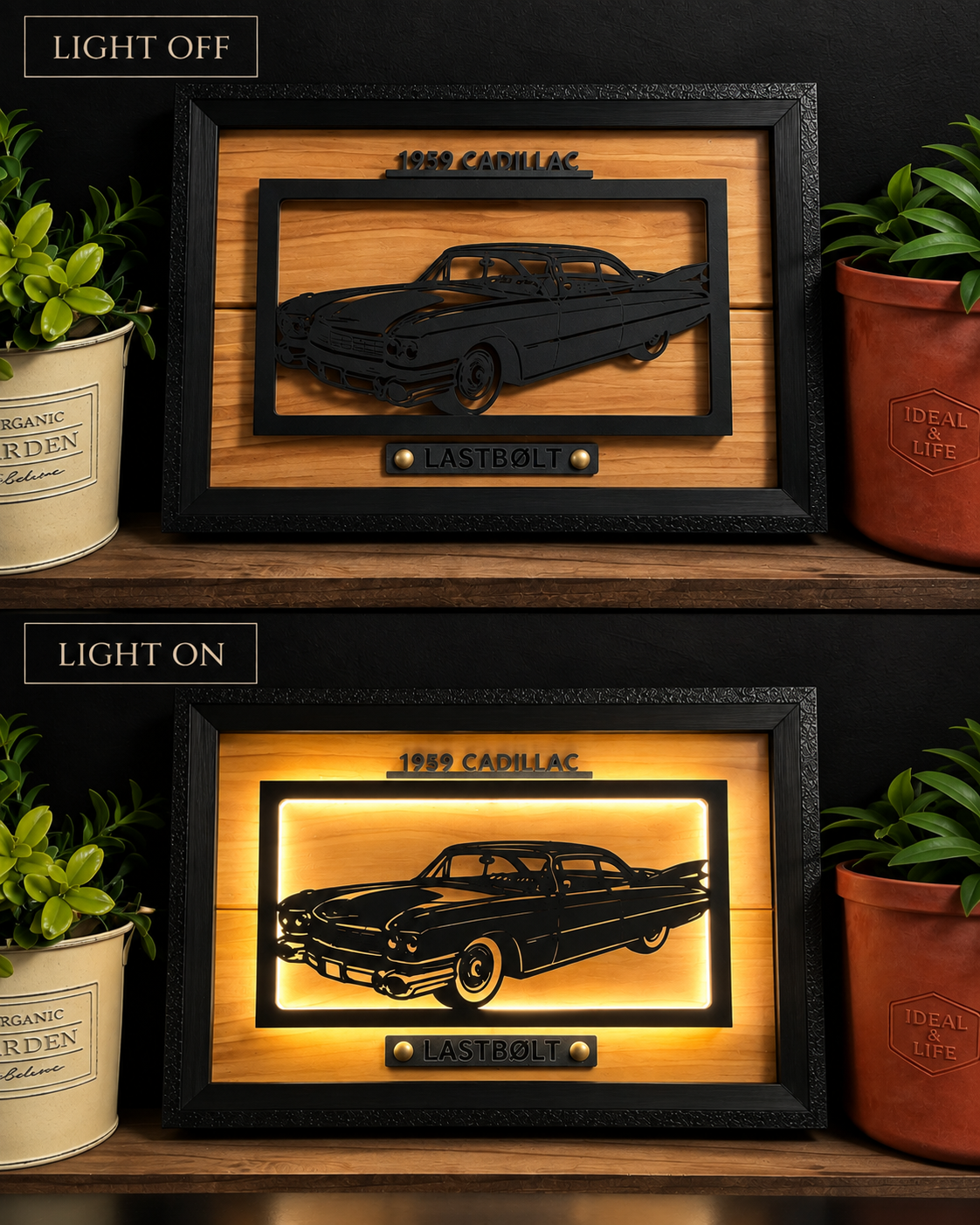 WIDE LIGHT ｜ Car Frame Art