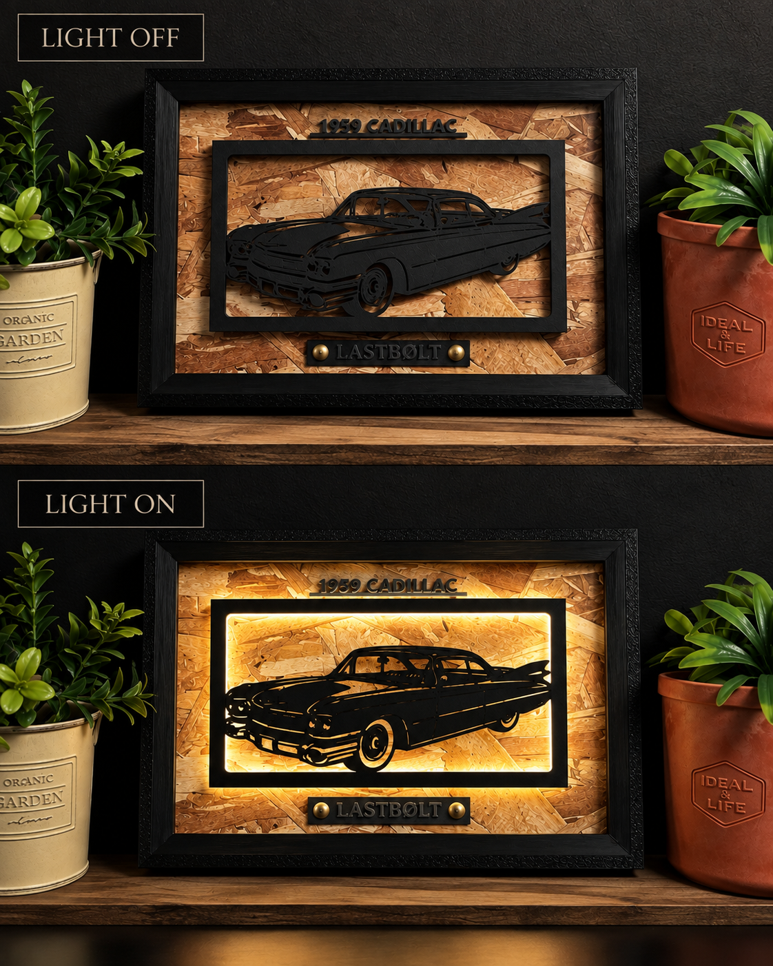 WIDE LIGHT ｜ Car Frame Art