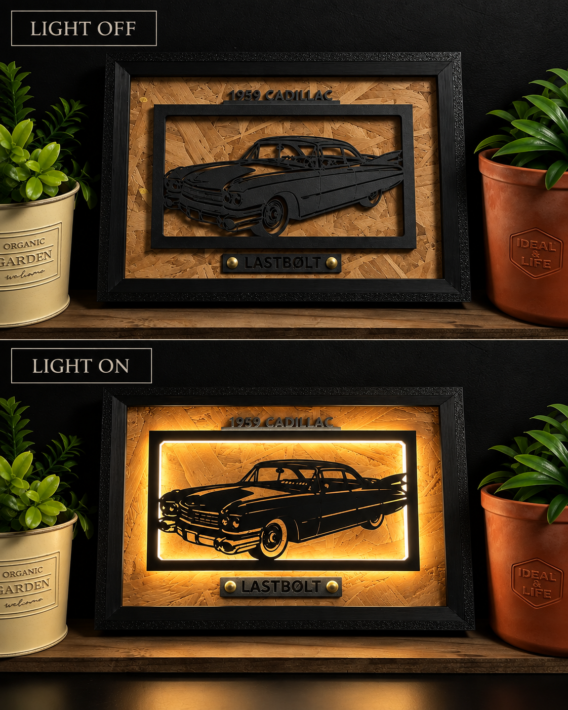 WIDE LIGHT ｜ Car Frame Art