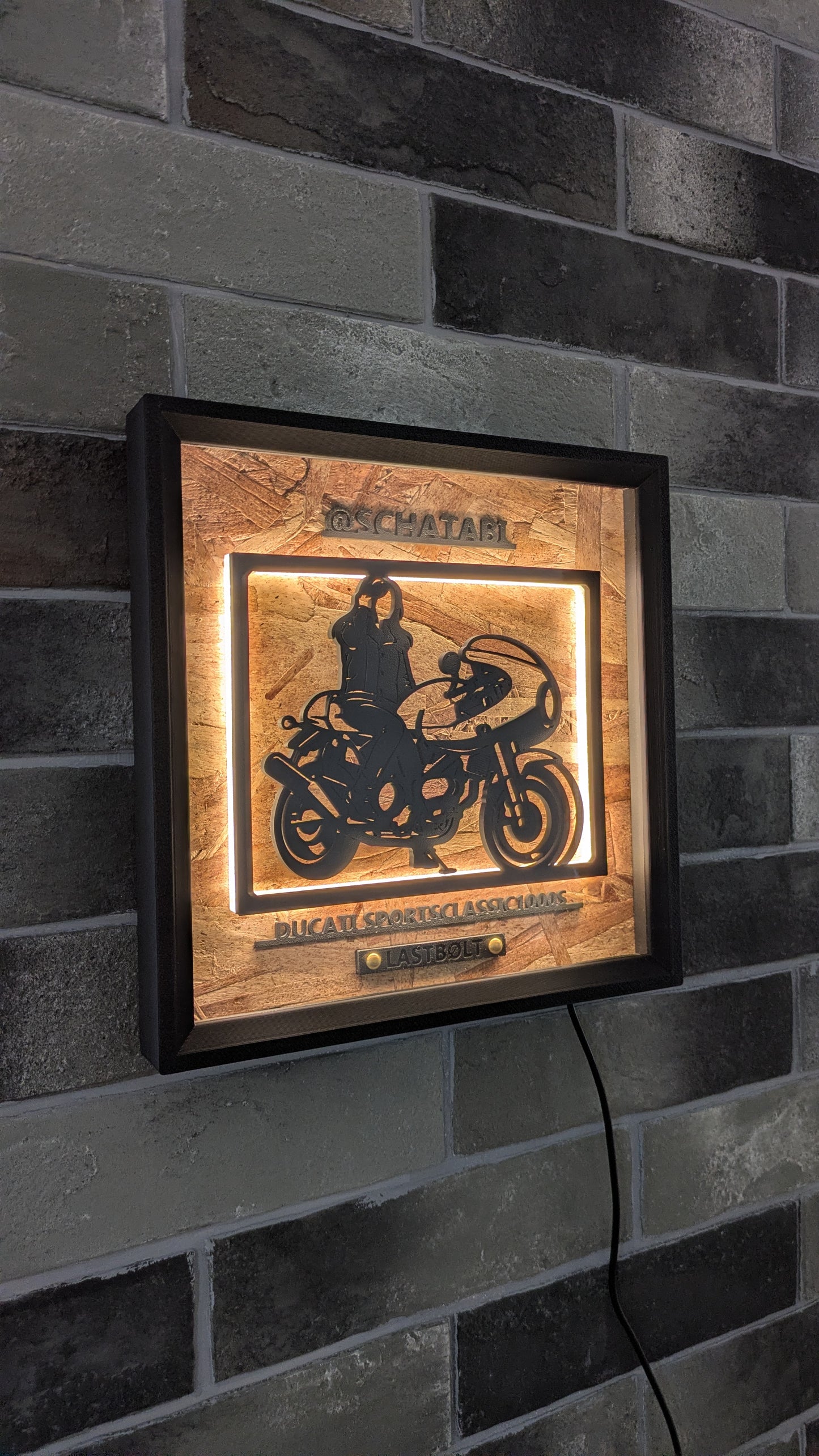 LASTBØLT Memory Light Frame Art