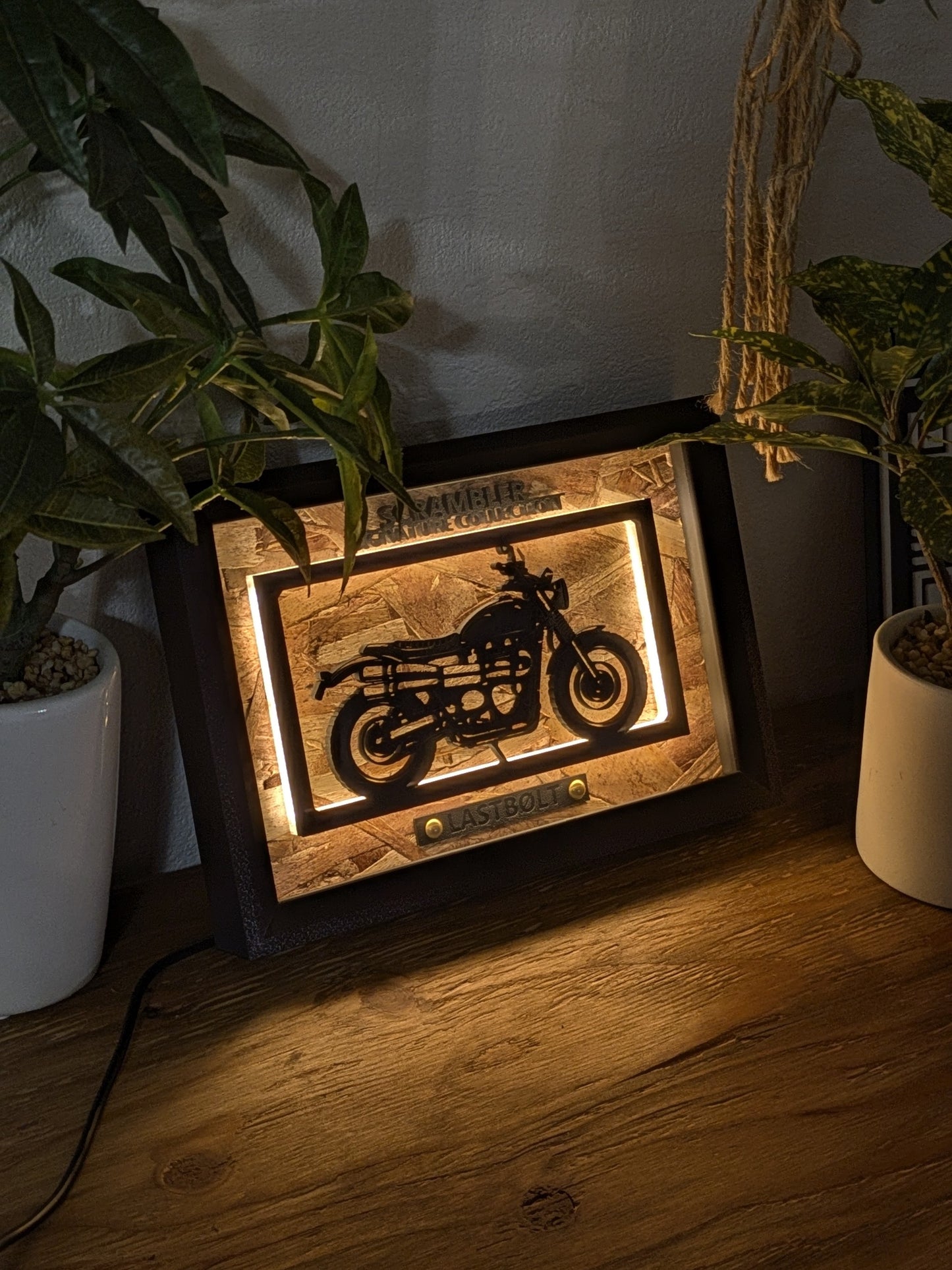 LASTBØLT Motorcycle Light Frame ArtーLandscape｜スタイル別LEDバイクアート