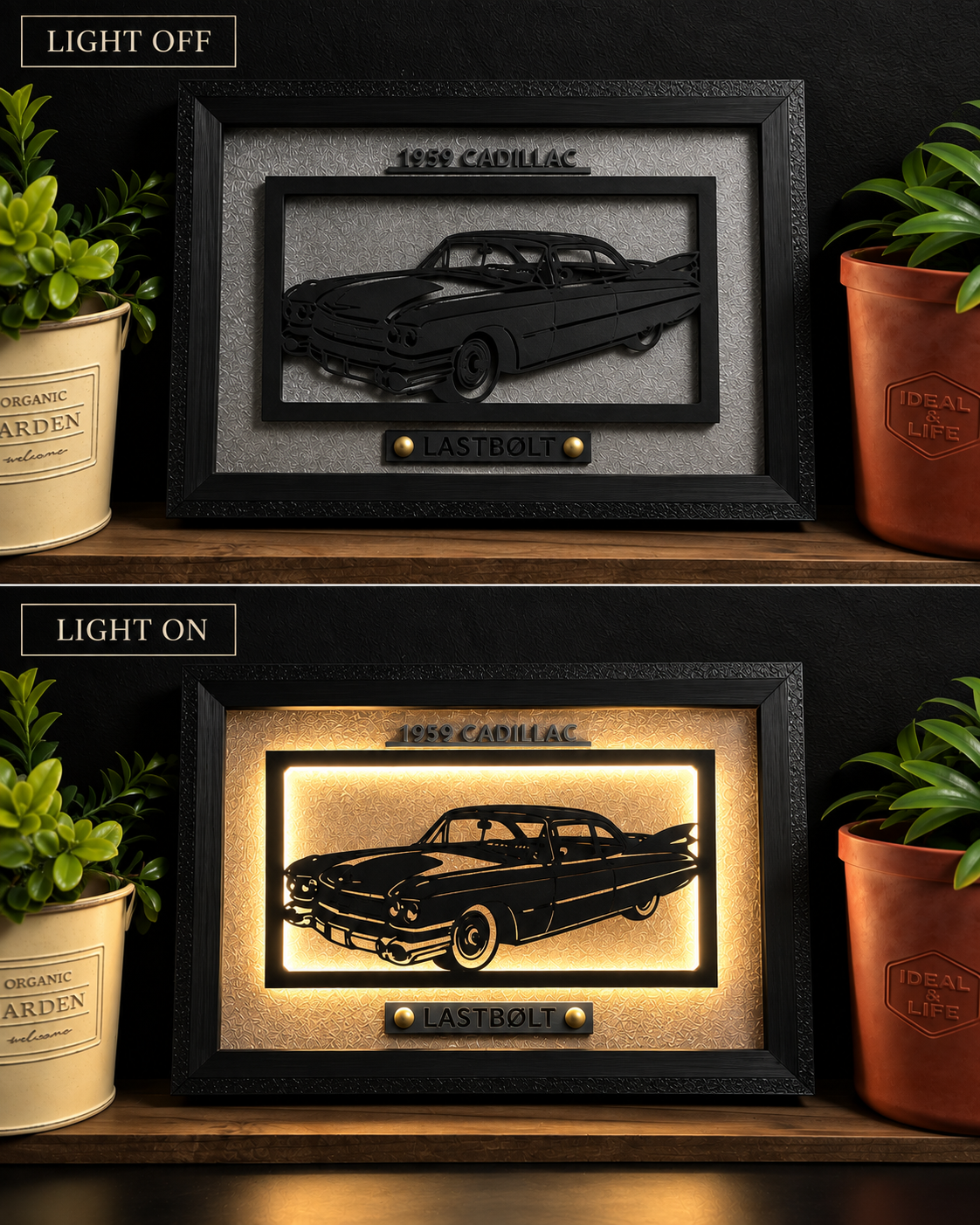 WIDE LIGHT ｜ Car Frame Art