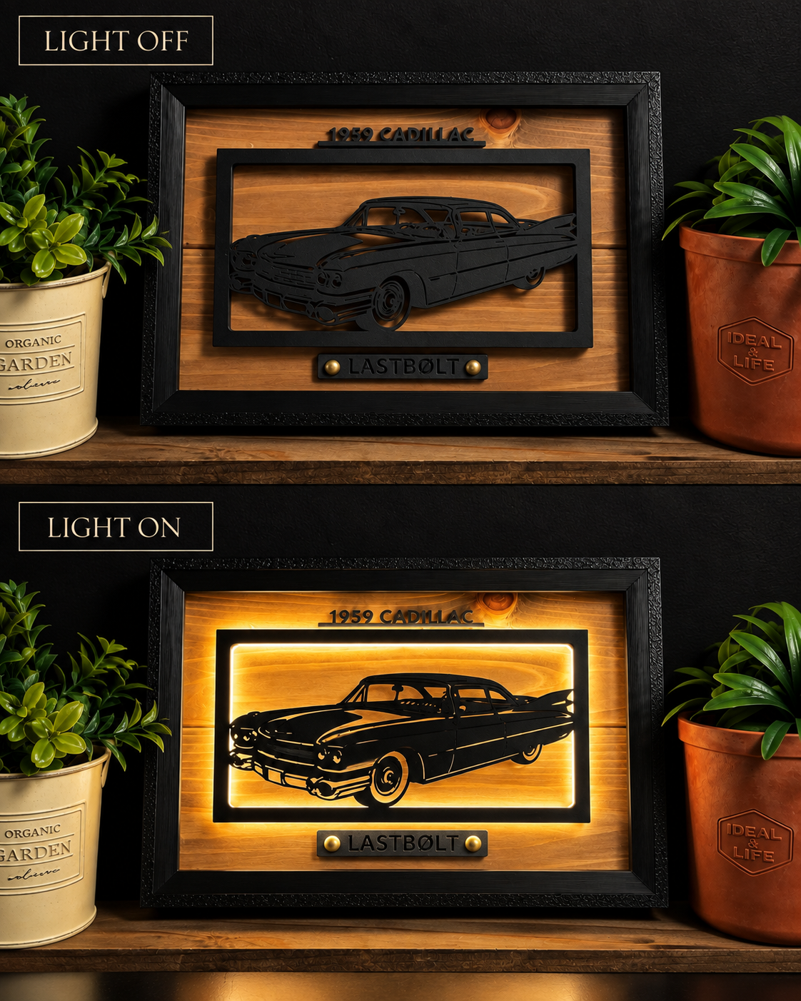 WIDE LIGHT ｜ Car Frame Art